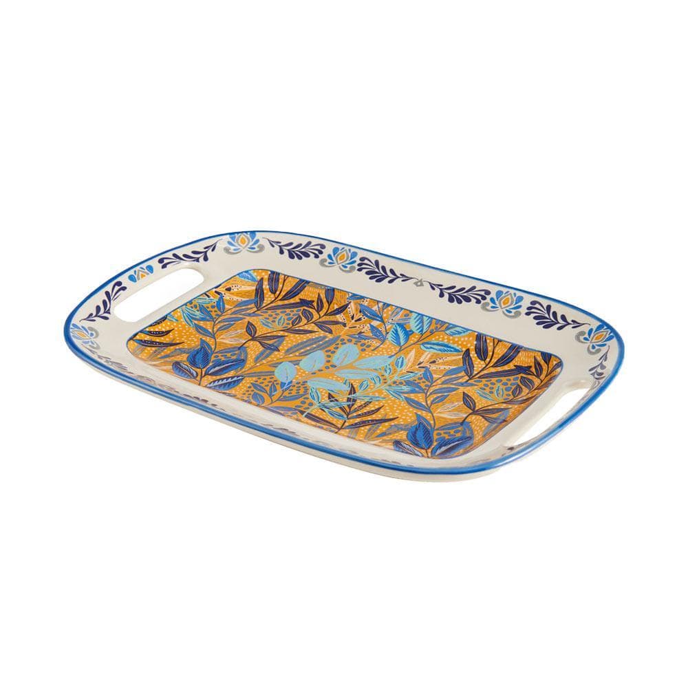 Madeline Handled Serving Platter, 13 IN – Pfaltzgraff