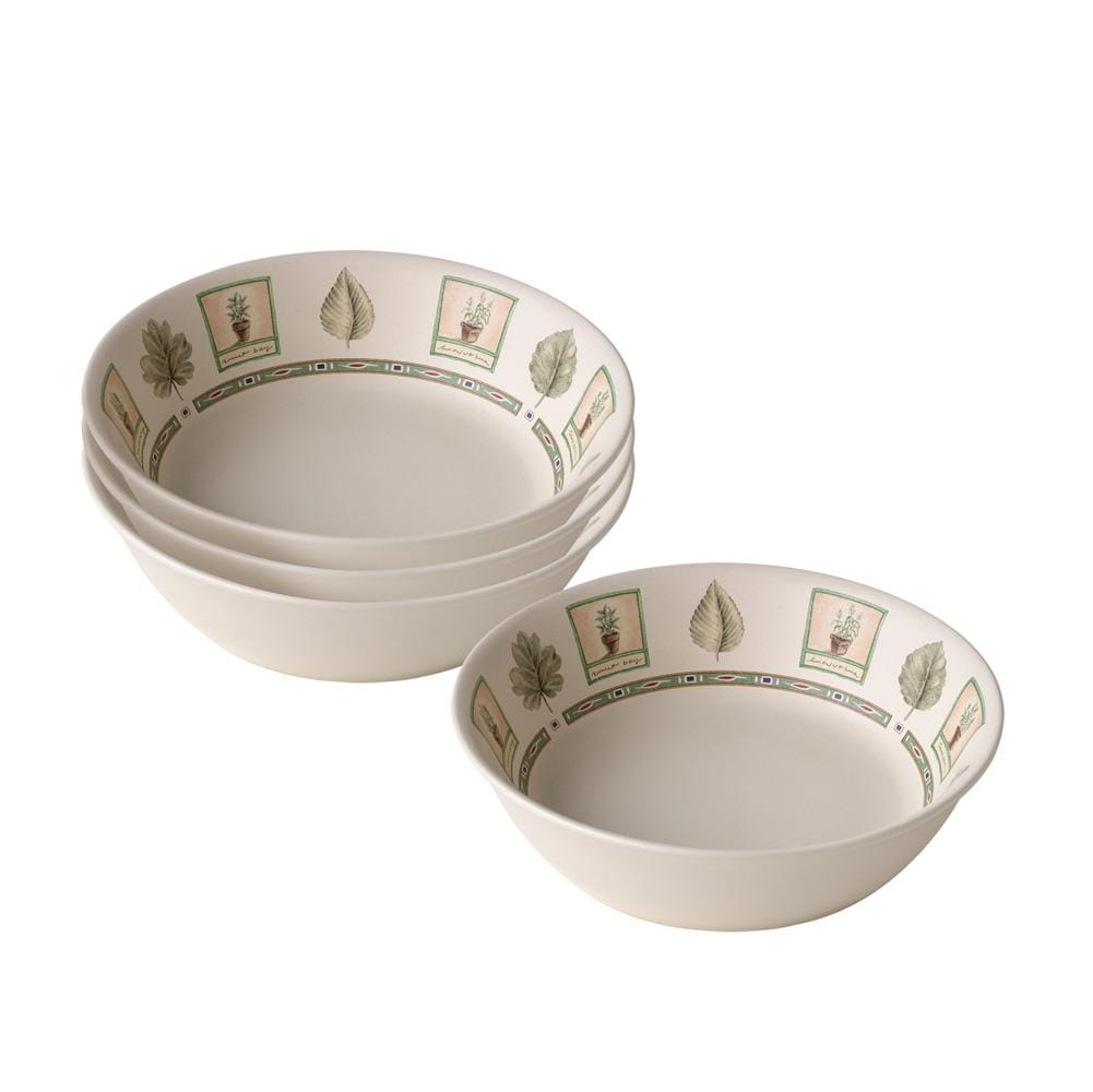 Naturewood® Set of 4 Round Individual Pasta Salad Bowls