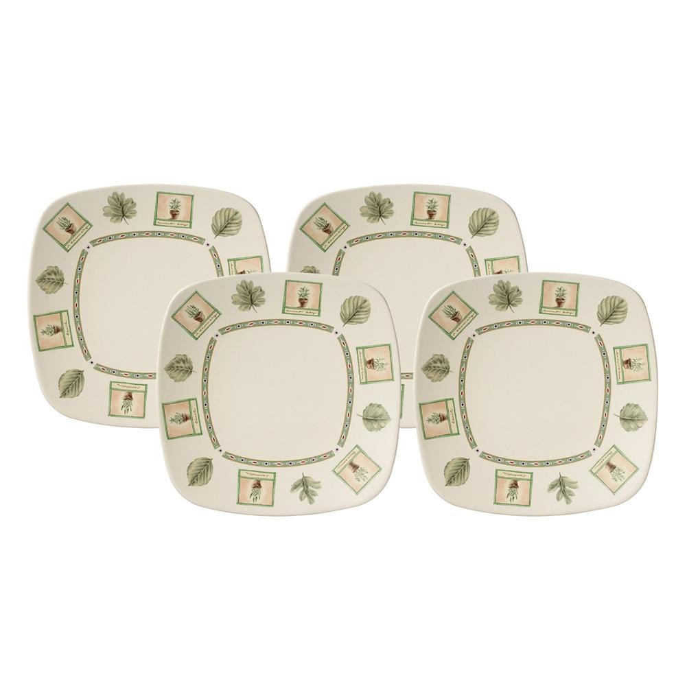 Naturewood® Set of 4 Square Dinner Plates