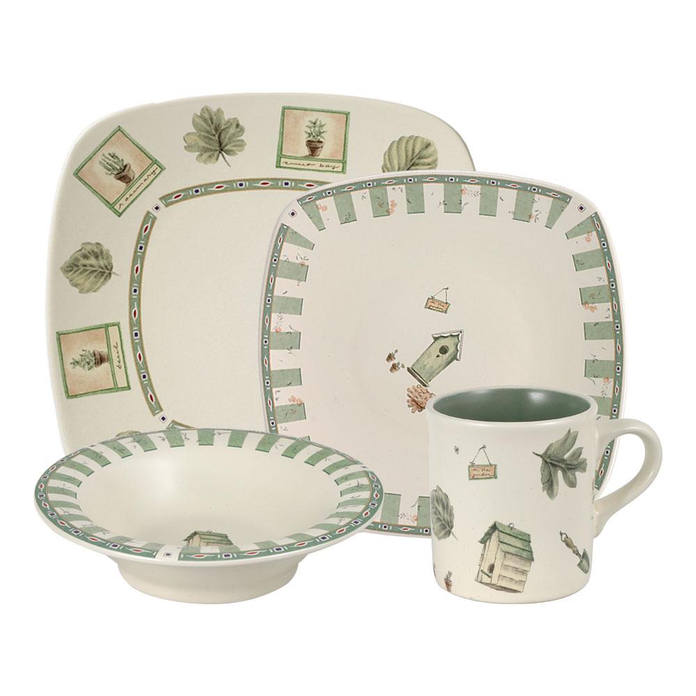 Naturewood® Square Dinnerware Set