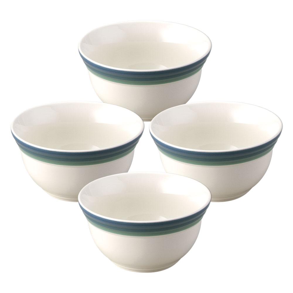 Ocean Breeze Set of 4 Deep Soup Cereal Bowls