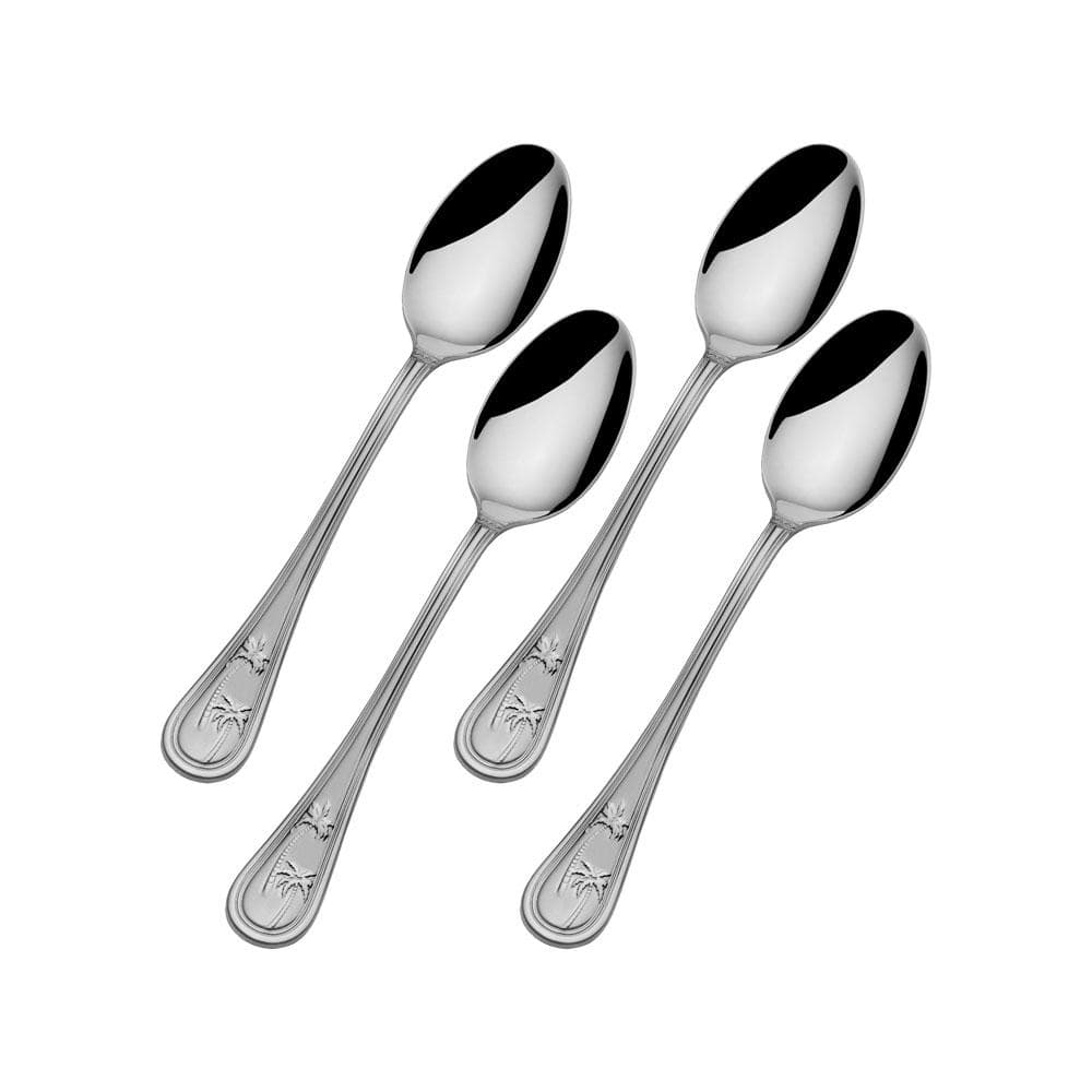 Palm Breeze Set of 4 Mini Coffee Spoons