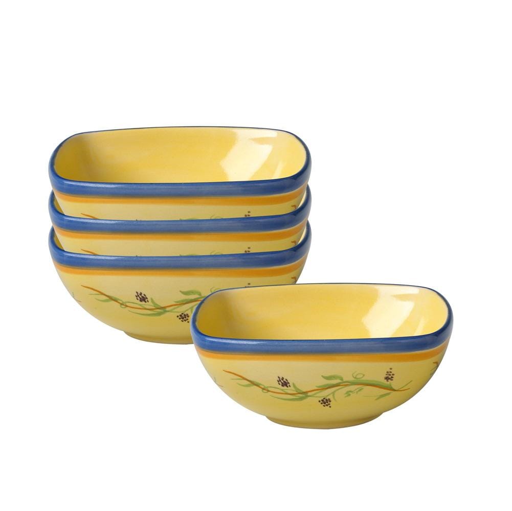 Pistoulet® Set of 4 Individual Square Bowls