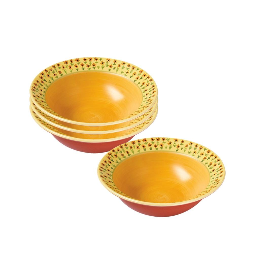 Pistoulet® Set of 4 Rim Soup Bowls