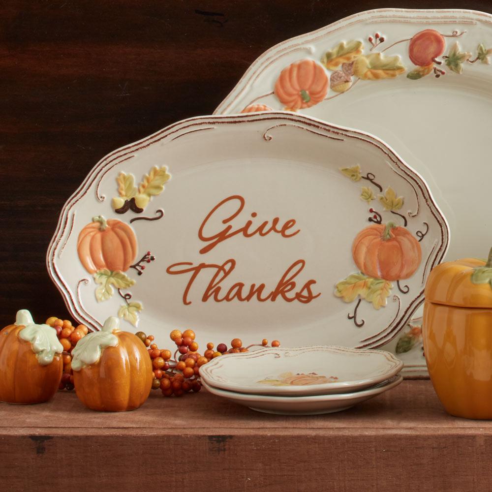 Plymouth Give Thanks Platter