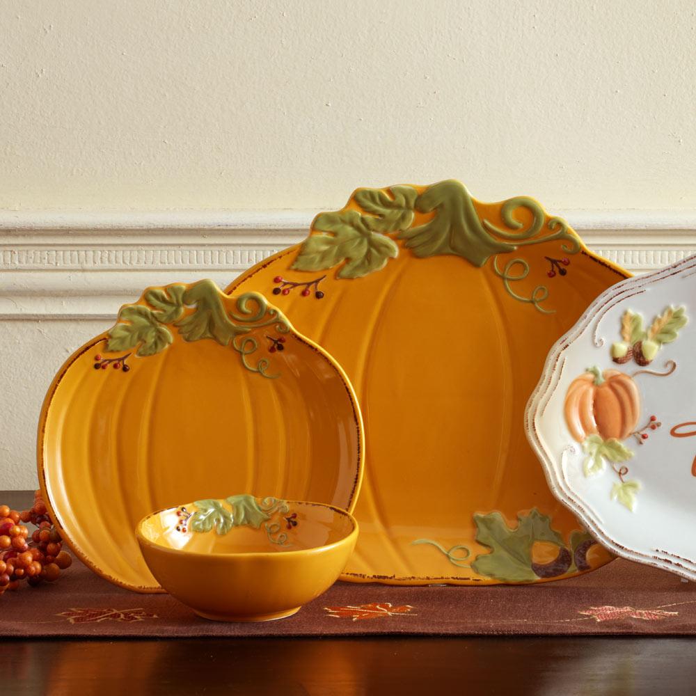 Plymouth Pumpkin Platter