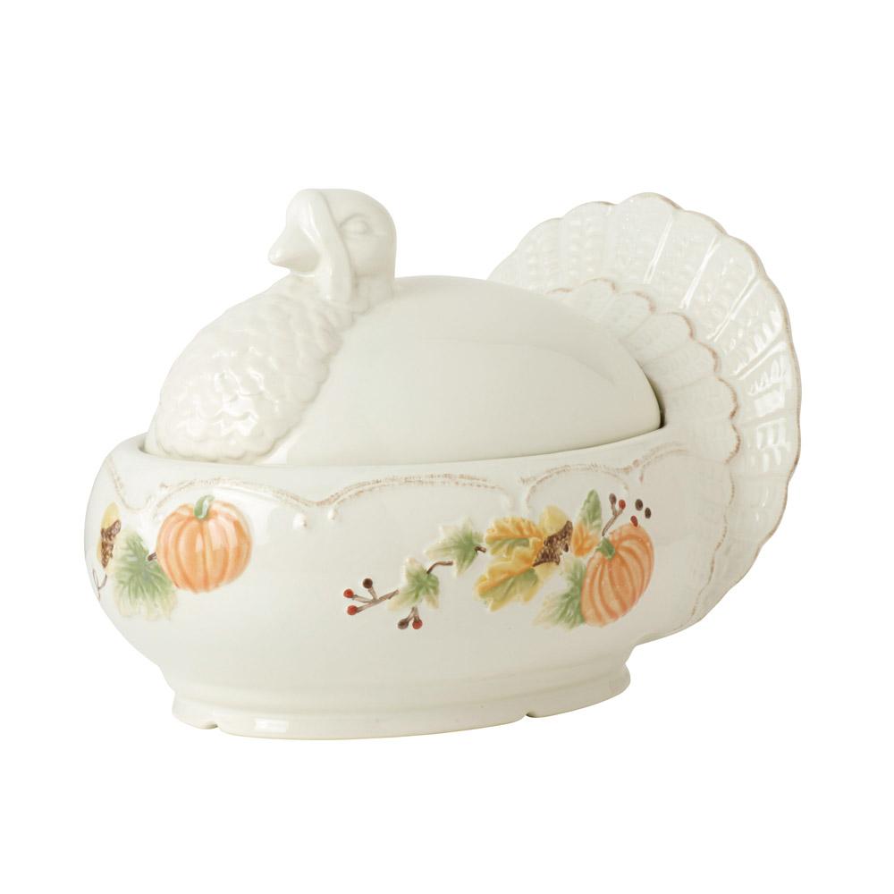 Plymouth Turkey Shaped Covered Serving Dish