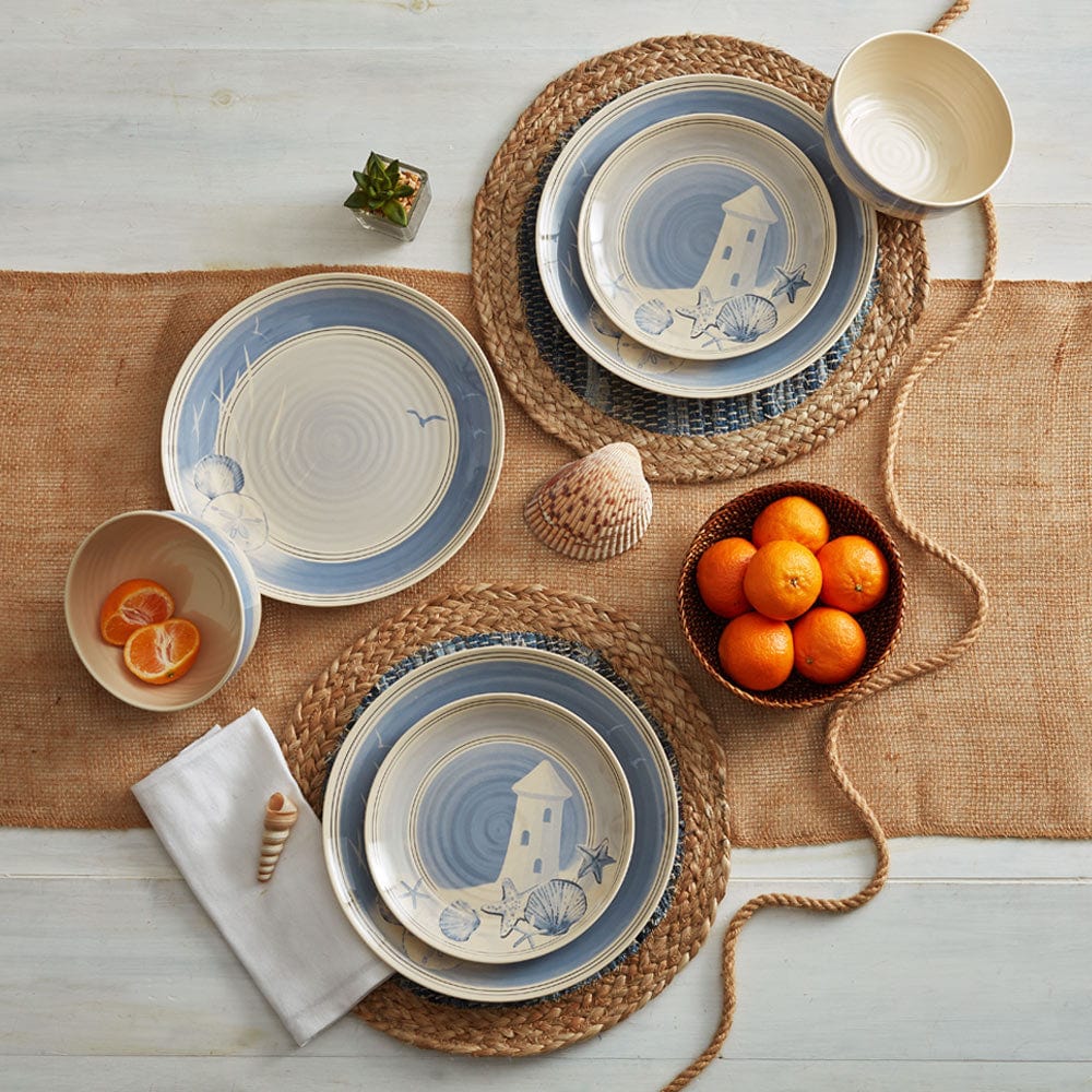 Rio Beach House Outdoor Melamine Dinnerware Set