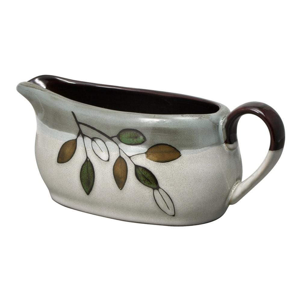 Rustic Leaves Gravy Boat