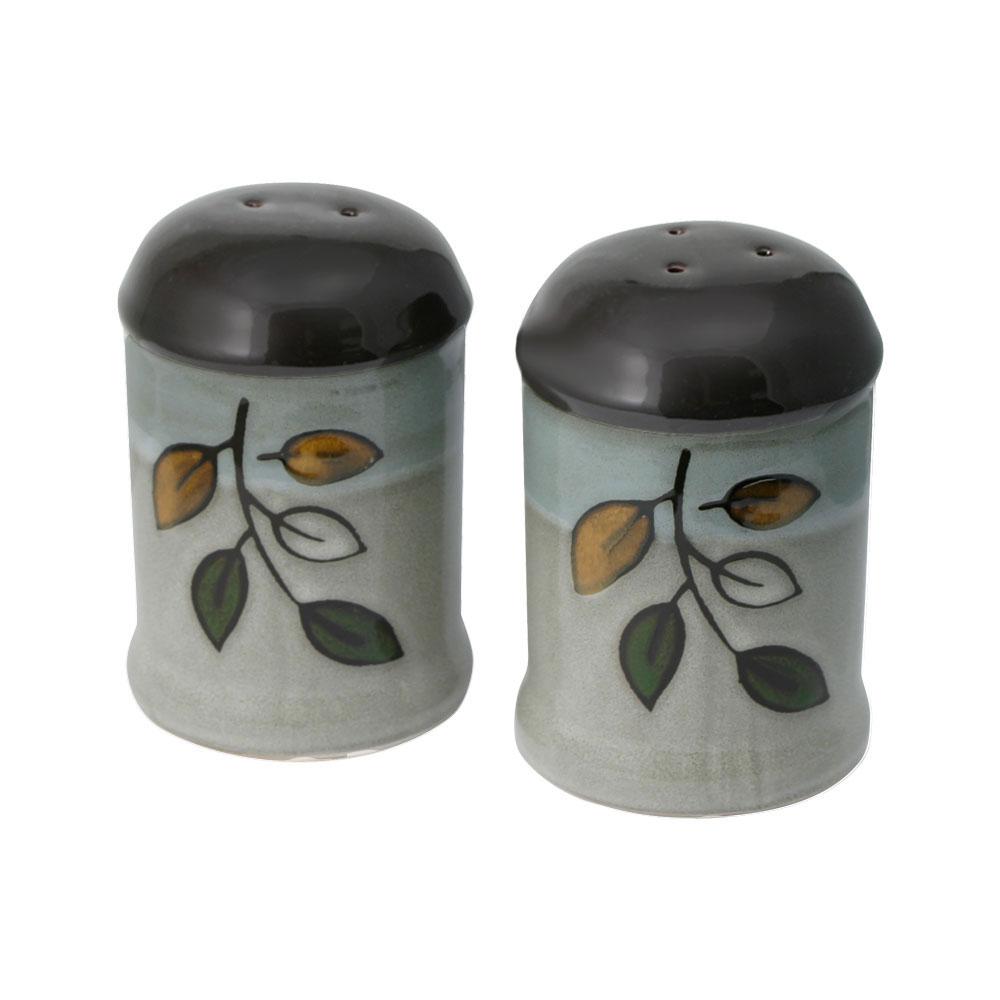 Rustic Leaves Salt and Pepper Set