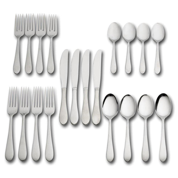 Plymouth 20 Piece Turkey Flatware Set, Service for 4 – Pfaltzgraff