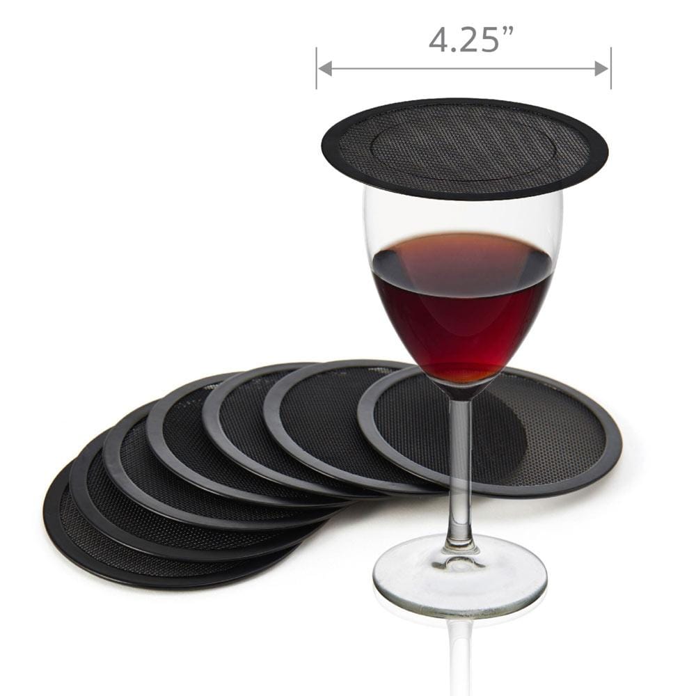 Set of 8 Drink Covers and Coasters