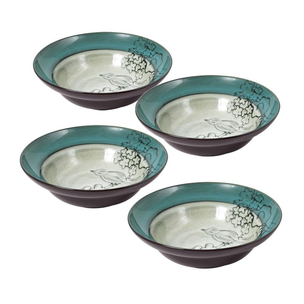 Song Bird Set of 4 Soup Cereal Bowls