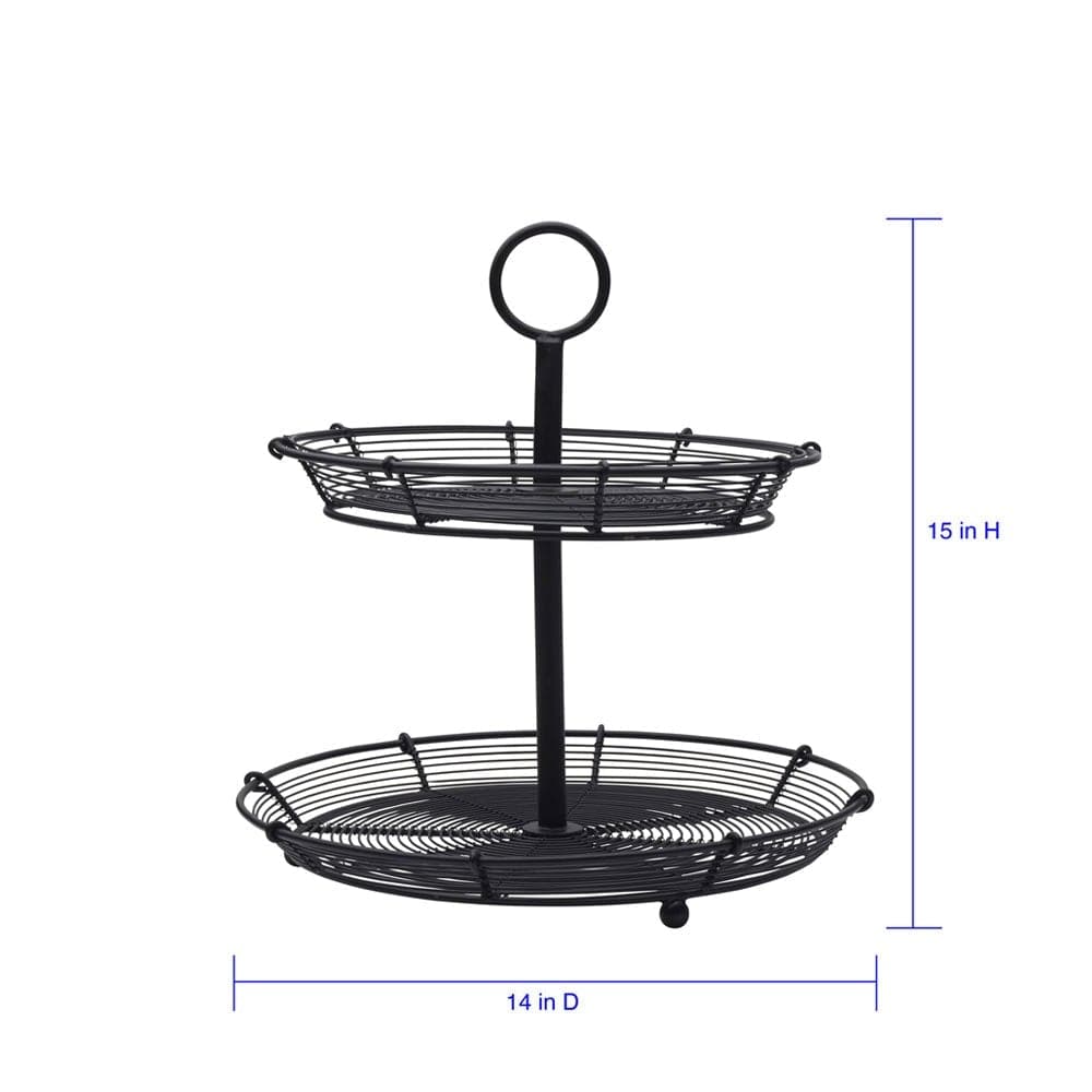 Tulsa Adjustable 3 Tier Serving Stand