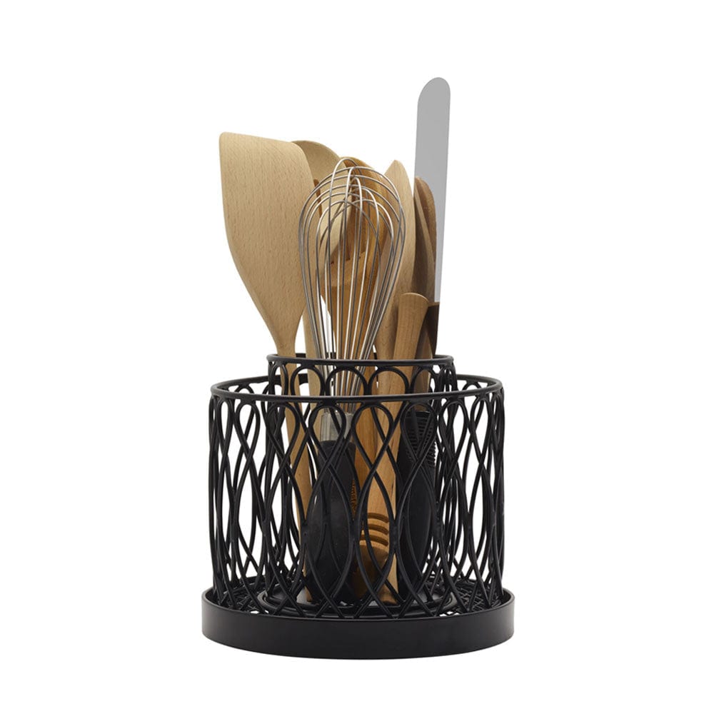 Twist Loop Rotating 2 Tier Utensil Holder