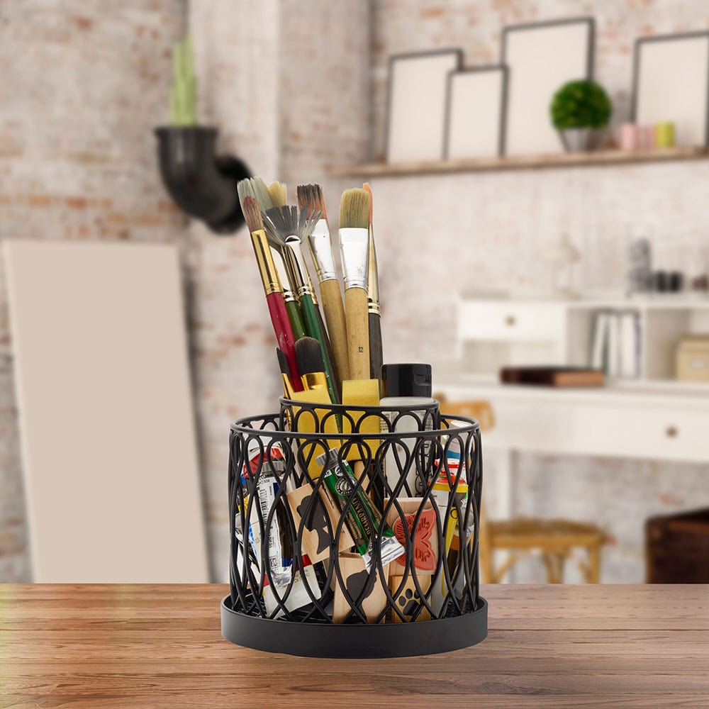 Twist Loop Rotating 2 Tier Utensil Holder