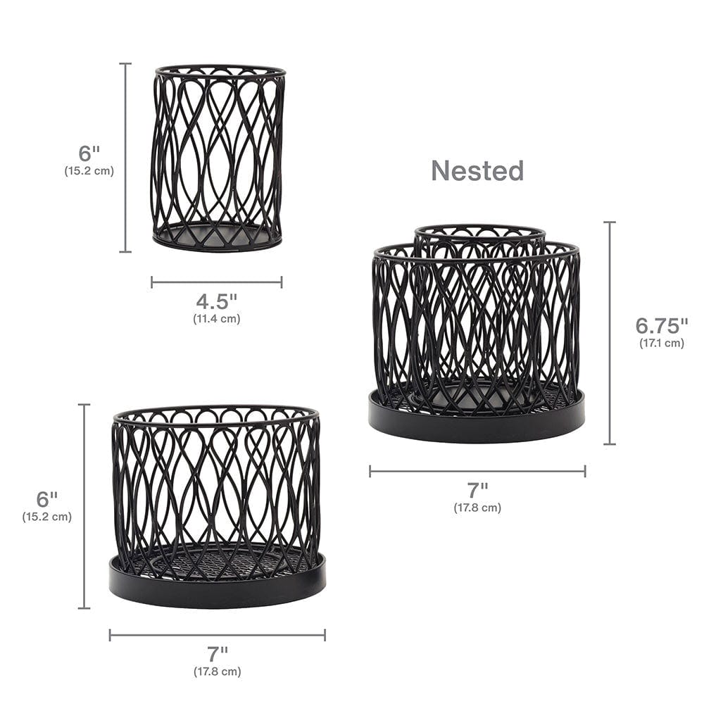 Twist Loop Rotating 2 Tier Utensil Holder