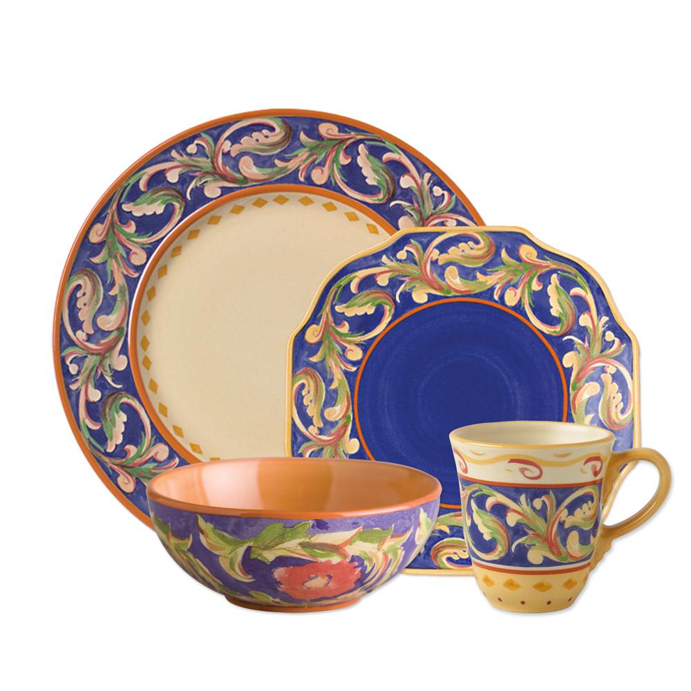 Villa della Luna® Blue Dinnerware Set