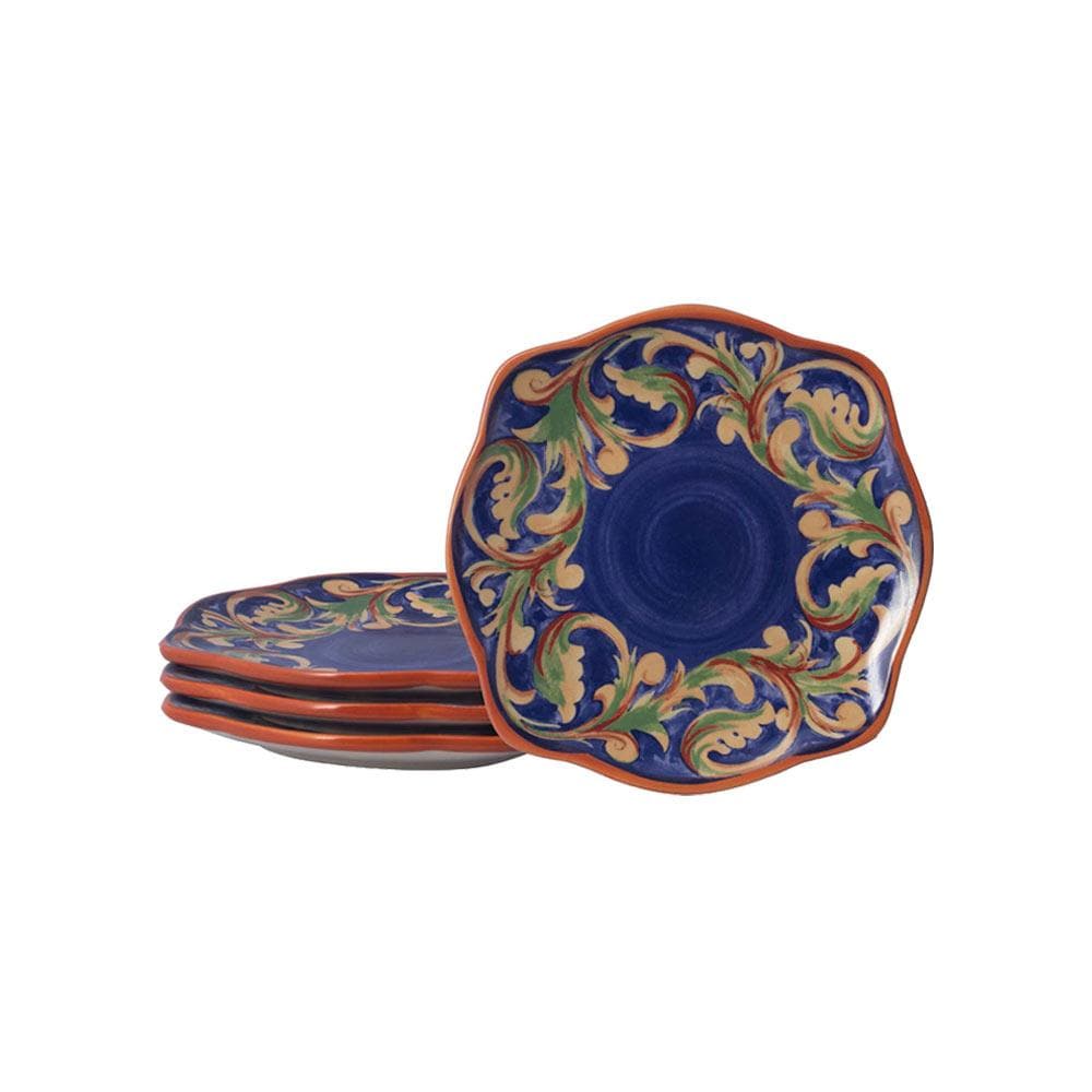 Villa della Luna® Set of 4 Appetizer Plates