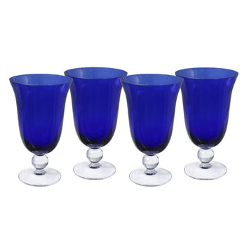 Pfaltzgraff Plymouth Set of 4 Leaf Luster Wine Glasses