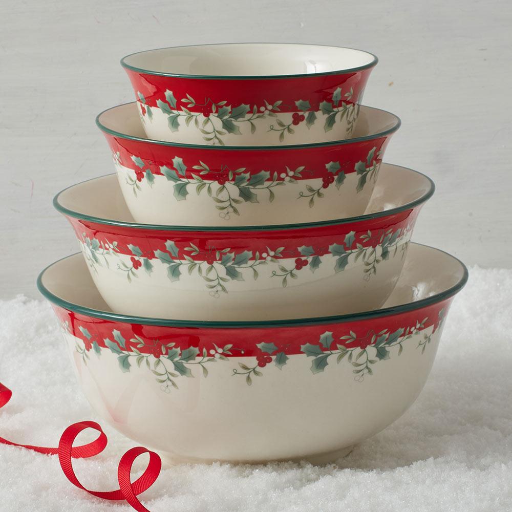 Winterberry® Set of 4 Serving Bowls