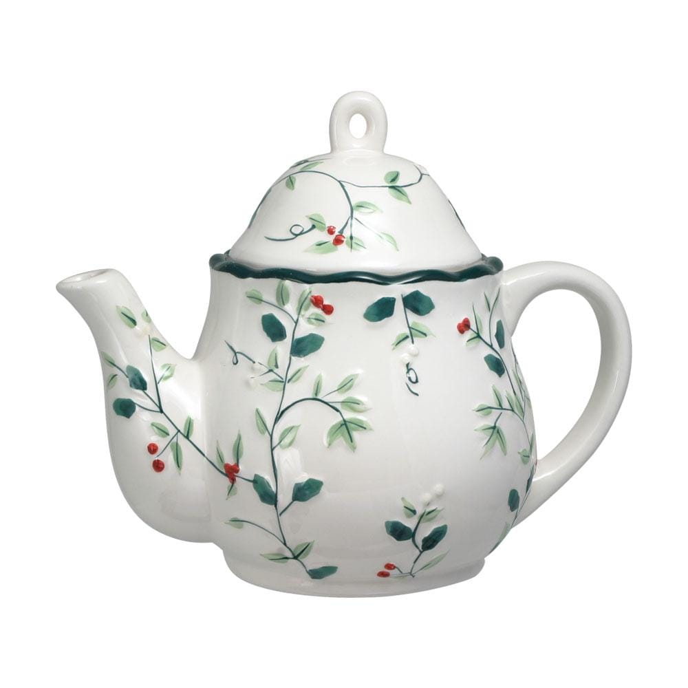 Winterberry® Teapot, Sculpted